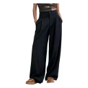 Desigual, Dame, Bukser, Svart, XS,