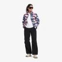 RevolutionRace Dame > Overdeler > Fleece & midlayers Moss Graphic Pile Fleece Jacket Dame Mauve wine/India ink Størrelse:XS