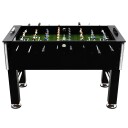 Fotballbord stål 60 kg 140x74,5x87,5 cm svart  