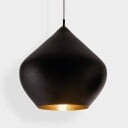 Beat Stout LED pendellampe matt svart/messing – Tom Dixon   Stue   Design   Med en lyskilde