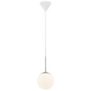 NORDLUX CAFE Ø15 CM PENDEL BØRSTET STÅL