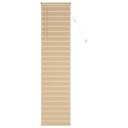 vidaXL Venetiansk persienne Lys Brun med Mønster 213 x 40 cm 25 mm PVC