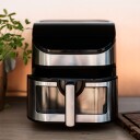 Gladkokken Airfryer 7,5L 1700W svart med digitalt berøringspanel