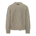Represent Herre Strikkevarer Beige M,