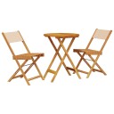  Bistrosett 3 deler beige stoff og heltre 3281751