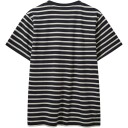 H2O Skagen Mens Striped Tee   Navy   S