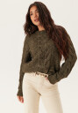 Pieces Pcnina Ls O neck Knit
