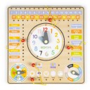 Tre manipulative tavle kalender klokke ECOTOYS