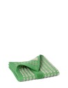 Juna Check Vaskeklud 30X30 Cm Grøn/Sand Green Juna GREEN/SAND 30X30CM