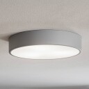 TEMAR LIGHTING Cleo 400 taklampe grå sensor IP20 Ø 40 cm metall