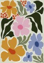 Nostalgic Flora Plakat Plakat / 100x150cm