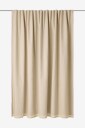 Ellos Home   Mørkleggingsgardin Ines Wide ekstra bred 1 pakning   Beige