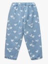 Liewood Borris Printed Denim Pants Blue 122