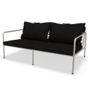 Houe Avon 2 seters sofa Dark Grey/White