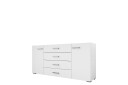 Kommode Lindesberg 156 cm   Hvit
