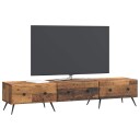  TV skap med skuff Gammelt tre 147 x 34,5 x 30 cm Konstruert tre