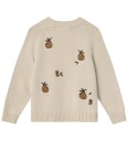 Fliink Genser   Strikk   Mahdi Pear   Sandskall   Fliink   4 5 år (104 110)   Genser Beige Brun