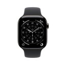 Apple Watch Series 11 GPS + Cellular 46mm Slate Titanium Case with Black Sport Band   S/M