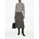Max Mara Studio Dame Strikkevarer Grå L,