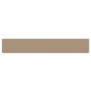vidaXL Teppeløper sisal-utseende sand 50x300 cm