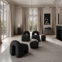 101 Copenhagen Daiku Lounge Lenestol   Dyp Taupe