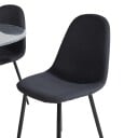 Venture Home Spisegruppe Venture Home Estelle med 4 Pobbie Stoler Polyester GR20488