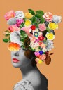Floral portrait Plakat / 50x70cm