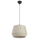 Nordlux Dicte pendellampe beige Ø40 cm