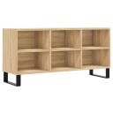  TV benk sonoma eik 103,5x30x50 cm konstruert tre
