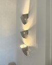 Hein Studio Jolene Vegglampe Steel