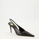 Saint Laurent Dame Sko Svart 37 1/2 EU,