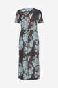 Saint Tropez Malikasz Dress   Brown   L