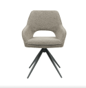 Trend Collection Finley Spisestol – Natural Bouclé
