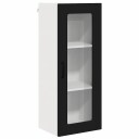  Kjøkkenskap med hylle Svart 40 x 31 x 100 cm Konstruert tre