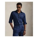 Polo Ralph Lauren Custom Fit Linen Shirt Navy M