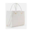 Elisabetta Franchi Dame Vesker Hvit ONE SIZE,