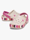 Crocs Crocband Chevron Band Tøfler Frappé/Quiet Rose 36 37