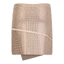 Andrea Adamo Dame Skjørt Beige M,