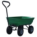 Hagetralle 300 kg 75L grønn