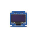 Blå OLED skjerm 1,3" 128x64px med SPI og I2C   Arduino kompatibel