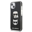 Karl Lagerfeld iPhone 13 Hardcase med Choupette - Svart Mobildeksel