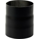 150 mm. Metalbestos Sort røykrørovergang iØ 157 mm/ uØ 149 mm. black 150mm