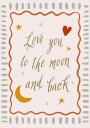 Loveyoutothemoonandbackno02 Plakat Plakat / 21x30cm