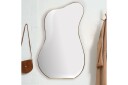 Speil Wohnling Asymmetrisk metallramme oval 100 cm  