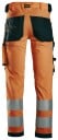 Snickers Workwear 6343 Arbeidsbukse oransje/svart Oransje/Svart, Klær