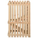 vidaXL Potetkasse 50x50x80 cm heltre furu
