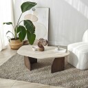 Berriaren Skrivebord 100x35x60 cm - Travertine Walnut