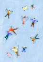 Snowy Angels Delight Poster Plakat / 50x70cm
