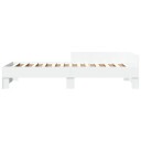  Sengeramme hvit 90x190 cm konstruert tre 8721102822018