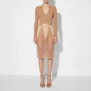 Elisabetta Franchi Dame Skjørt Brun XS,